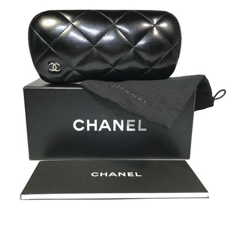 chanel pochet|chanel eyeglass case and pouch.